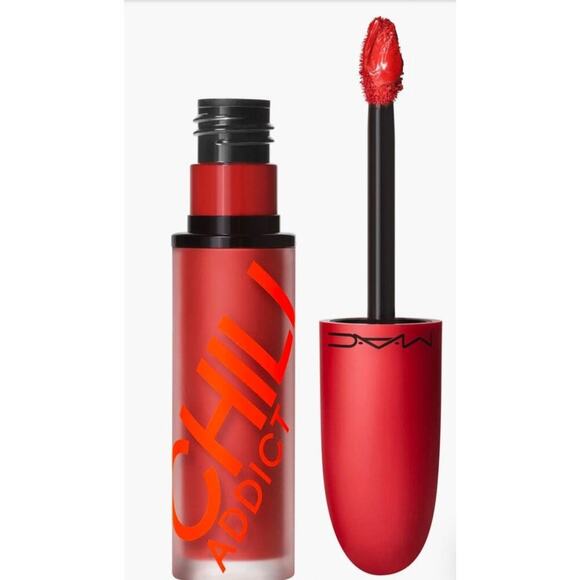MAC Cosmetics Limited Edition Retro Matte Liquid Lipcolour 135 Chili Addict - Picture 1 of 10